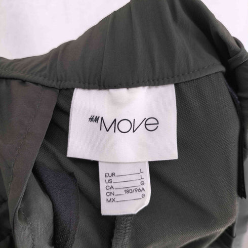 エイチアンドエム H&M MOVE ムーブ ナイロン切替 ジョガーパンツ メンズ JPN:L