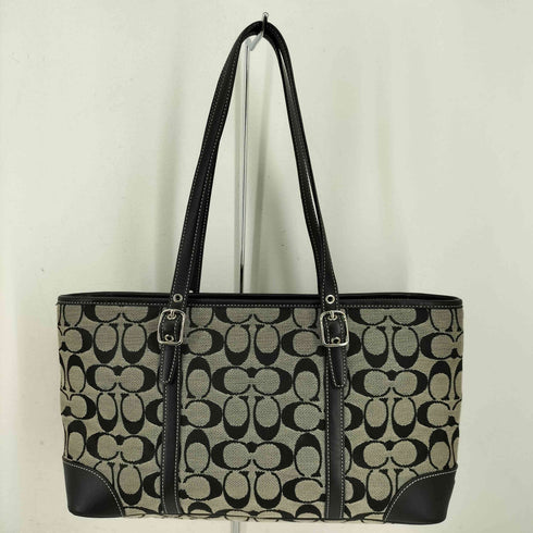 コーチ COACH シグネチャー トートバッグ ハンドバッグ signature totebag handbag レディース