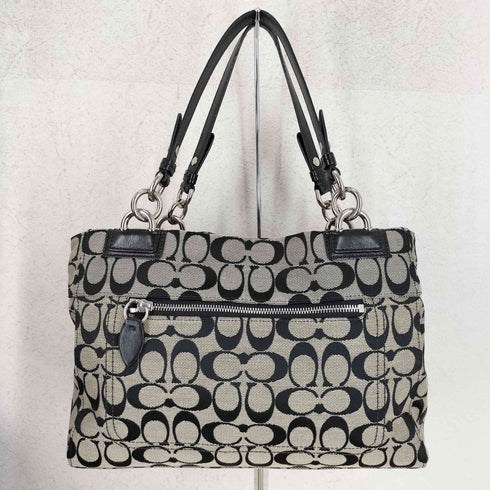 コーチ COACH シグネチャー ハンドバッグ トートバッグ signature handbag totebag レディース