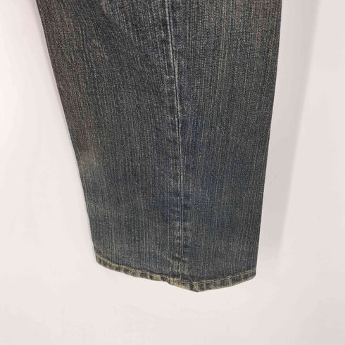 リーバイス Levis 00S 日本製 ENGINEERED JEANS REGULAR 立体裁断 ボタンフライ デニムパンツ 01年製 Y2K レディース US:28-29