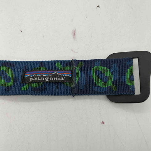 パタゴニア patagonia OLD 旧型 フリクション ベルト 亀 タートル ウミガメ 総柄 メンズ