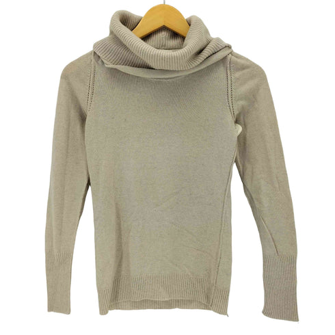 バナナリパブリック BANANA REPUBLIC カシミヤ混 ロールネックセーター レディース import:XS