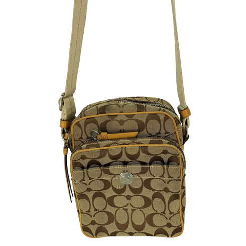 コーチ COACH シグネチャー ショルダーバッグ signature shoulderbag レディース