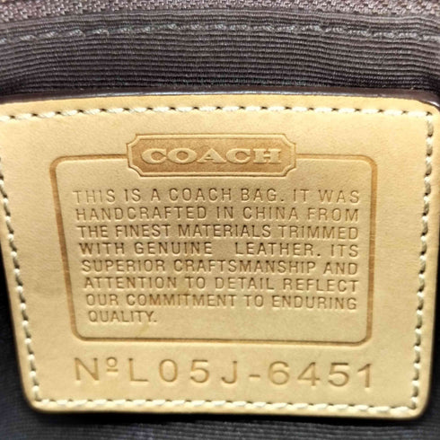 コーチ COACH シグネチャー ショルダーバッグ signature shoulderbag レディース