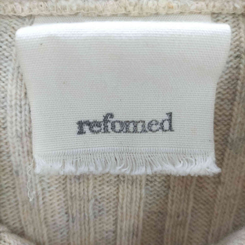 リフォメッド refomed 22AW WOOL RIB KNIT HOODIE ウール リブ ニット フーディー パーカー メンズ JPN:2