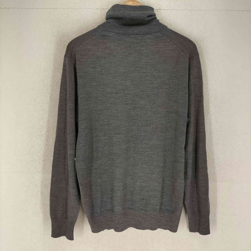 バーバリーロンドン BURBERRY LONDON ハーフジップ ウールセーター レディース JPN:L