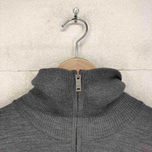 バーバリーロンドン BURBERRY LONDON ハーフジップ ウールセーター レディース JPN:L