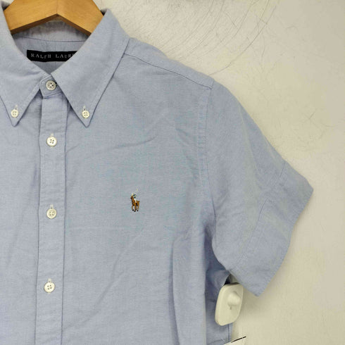 ラルフローレン RALPH LAUREN ショートスリーブ オックスフォードシャツ レディース JPN:5号