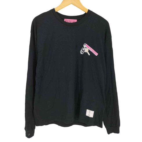 エッフェビームス EFFE BEAMS 両面プリント 長袖Tシャツ メンズ JPN:L