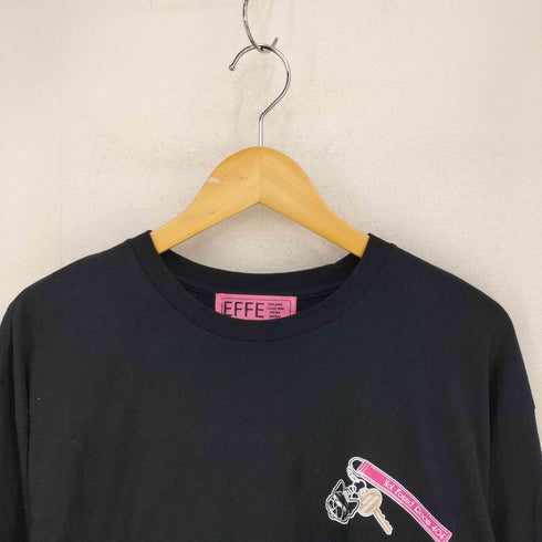 エッフェビームス EFFE BEAMS 両面プリント 長袖Tシャツ メンズ JPN:L
