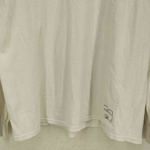 エッフェビームス EFFE BEAMS 袖プリント 長袖Tシャツ メンズ JPN:XL