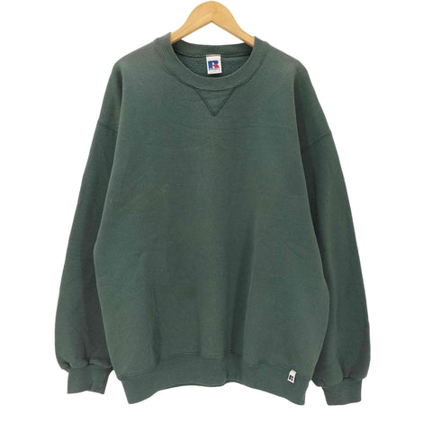 ラッセルアスレチック RUSSELL ATHLETIC 90S OLD 前V メキシコ製 無地 ブランク スウェット トレーナー メンズ import:XL