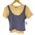 メゾンスペシャル MAISON SPECIAL Layered Color Compact T-Shirt レディース FREE