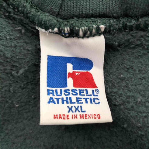 ラッセルアスレチック RUSSELL ATHLETIC 90S OLD メキシコ製 無地 ブランク フーディー パーカー メンズ XXL