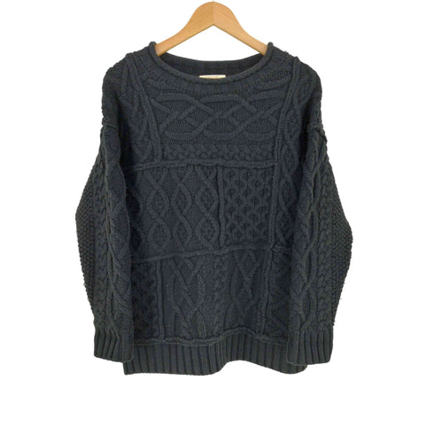 フリークスストア FREAKS STORE 20AW パッチワーク アランニット セーター レディース F