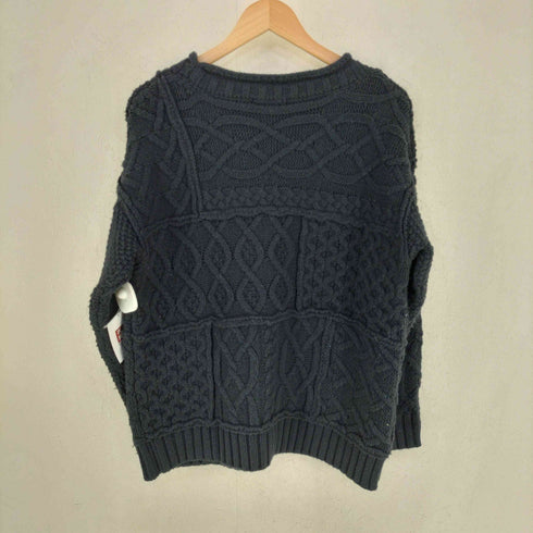 フリークスストア FREAKS STORE 20AW パッチワーク アランニット セーター レディース F