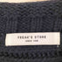 フリークスストア FREAKS STORE 20AW パッチワーク アランニット セーター レディース F