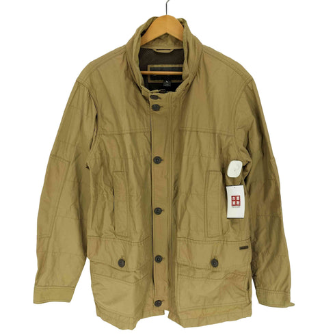 エディーバウアー Eddie Bauer 裏地メッシュ フラップポケット スタンドネック ハンティングジャケット メンズ import:L