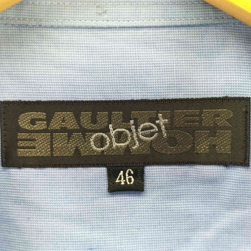 ゴルチエオムオブジェ GAULTIER HOMME objet コットンレギュラーカラーシャツ メンズ 46