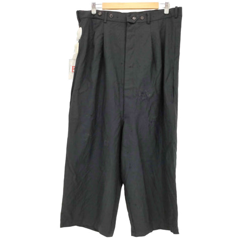 ジャンポールゴルチエクラシック Jean Paul GAULTIER CLASSIQUE 90S 2タック ウールサルエルスラックスパンツ メンズ 48