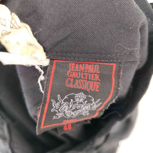 ジャンポールゴルチエクラシック Jean Paul GAULTIER CLASSIQUE 90S 2タック ウールサルエルスラックスパンツ メンズ 48