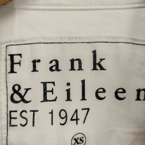 フランクアンドアイリーン Frank&Eileen LUKE コットン レギュラーカラー シャツ メンズ import:XS