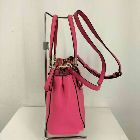 コーチ COACH 2WAY レザー ハンドバッグ ショルダーバッグ leather handbag shoulderbag レディース