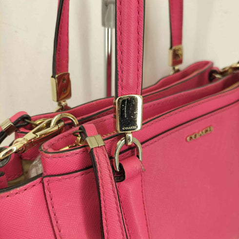 コーチ COACH 2WAY レザー ハンドバッグ ショルダーバッグ leather handbag shoulderbag レディース