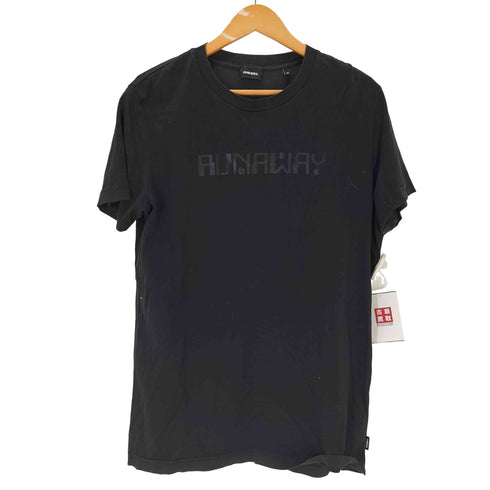 ディーゼル DIESEL グラフィックプリント クルーネックTシャツ メンズ JPN:M