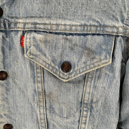 リーバイス Levis USA製 オレンジタブ デニムボアジャケット メンズ US:38