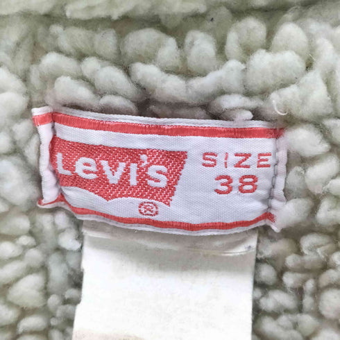 リーバイス Levis USA製 オレンジタブ デニムボアジャケット メンズ US:38