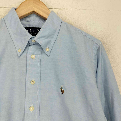 ラルフローレン RALPH LAUREN ポニー刺繍 L/S ロングスリーブ ボタンダウンシャツ レディース 12