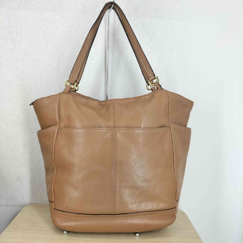コーチ COACH レザー トートバッグ ハンドバッグ leather totebag handbag レディース