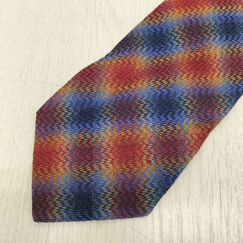 ミッソーニ MISSONI 総柄 シルクネクタイ メンズ