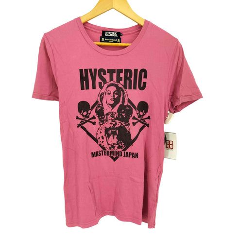 ヒステリックグラマー HYSTERIC GLAMOUR フロントプリント 半袖Tシャツ メンズ JPN:S