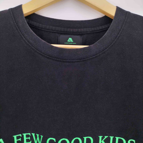 アフューグッドキッズ A FEW GOOD KIDS プリントロゴ クルーネック S/S Tシャツ メンズ JPN:L