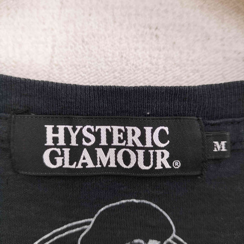 ヒステリックグラマー HYSTERIC GLAMOUR フロントプリント 半袖Tシャツ メンズ JPN:M