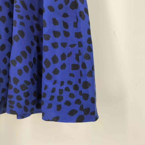 ランバンオンブルー LANVIN en Bleu ドット フレンチスリーブワンピース レディース JPN:36