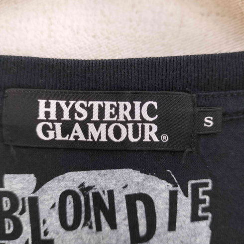 ヒステリックグラマー HYSTERIC GLAMOUR BLON DIE フロントプリント 半袖VネックTシャツ メンズ JPN:S