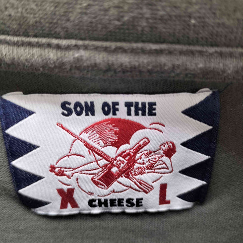 サノバチーズ SON OF THE CHEESE FETISH TOUR TEE 総柄 プリント 半袖 Tシャツ メンズ XL
