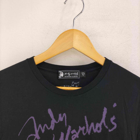 アンディウォーホルバイヒステリックグラマー andy warhol by HYSTERIC GLAMOUR 00S 両面プリント 半袖Tシャツ メンズ JPN:M