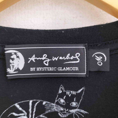 アンディウォーホルバイヒステリックグラマー andy warhol by HYSTERIC GLAMOUR 00S 両面プリント 半袖Tシャツ メンズ JPN:M