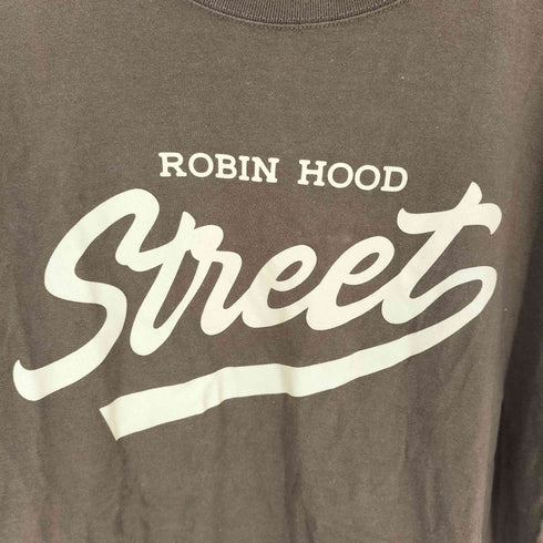 ROBIN HOOD STREET プリントロゴ Tシャツ メンズ JPN:XL