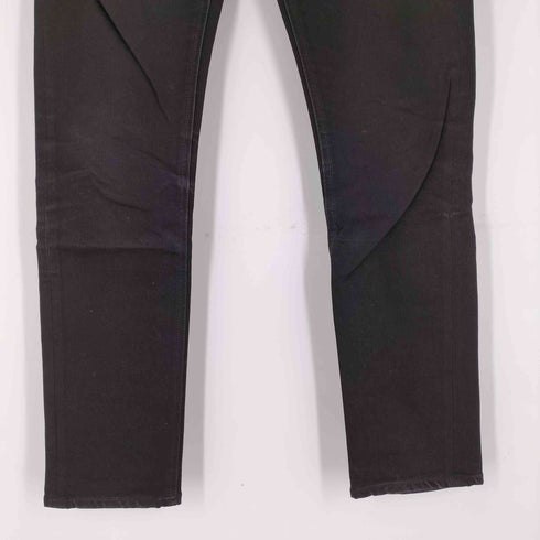 ヌーディージーンズ Nudie Jeans スリム ブラック デニムパンツ メンズ 31inch
