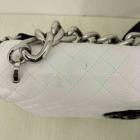 ゲス GUESS 裏地迷彩 ロゴ レザー キルティング 2way ハンド ショルダーバッグ レディース