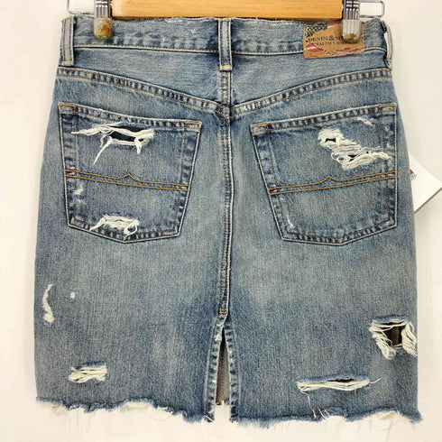 デニムアンドサプライラルフローレン DENIM&SUPPLY RALPH LAUREN ダメージ加工 クラッシュデニムスカート レディース 24