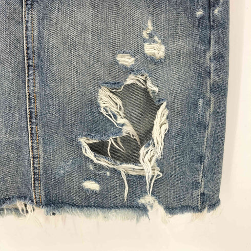 デニムアンドサプライラルフローレン DENIM&SUPPLY RALPH LAUREN ダメージ加工 クラッシュデニムスカート レディース 24