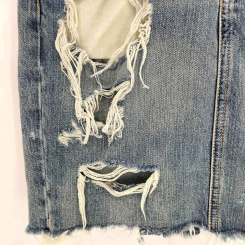 デニムアンドサプライラルフローレン DENIM&SUPPLY RALPH LAUREN ダメージ加工 クラッシュデニムスカート レディース 24