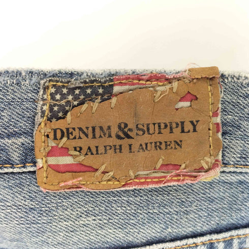 デニムアンドサプライラルフローレン DENIM&SUPPLY RALPH LAUREN ダメージ加工 クラッシュデニムスカート レディース 24