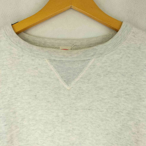nylon sportwear 前V リブ長 脇ガゼット ツートン クルーネックスウェット メンズ 40